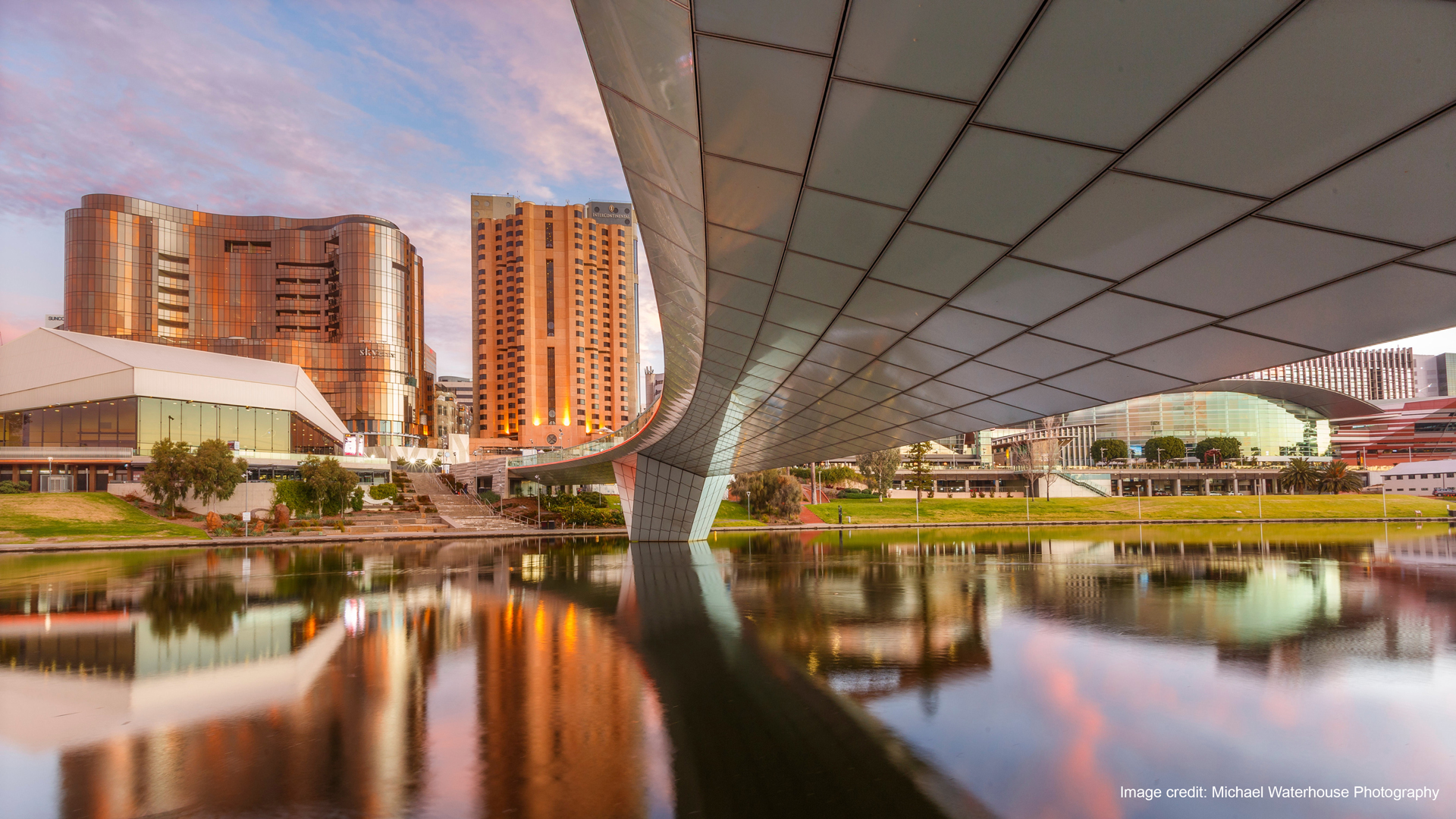 Adelaide Riverbank; Credit: Michael Waterhouse Photography