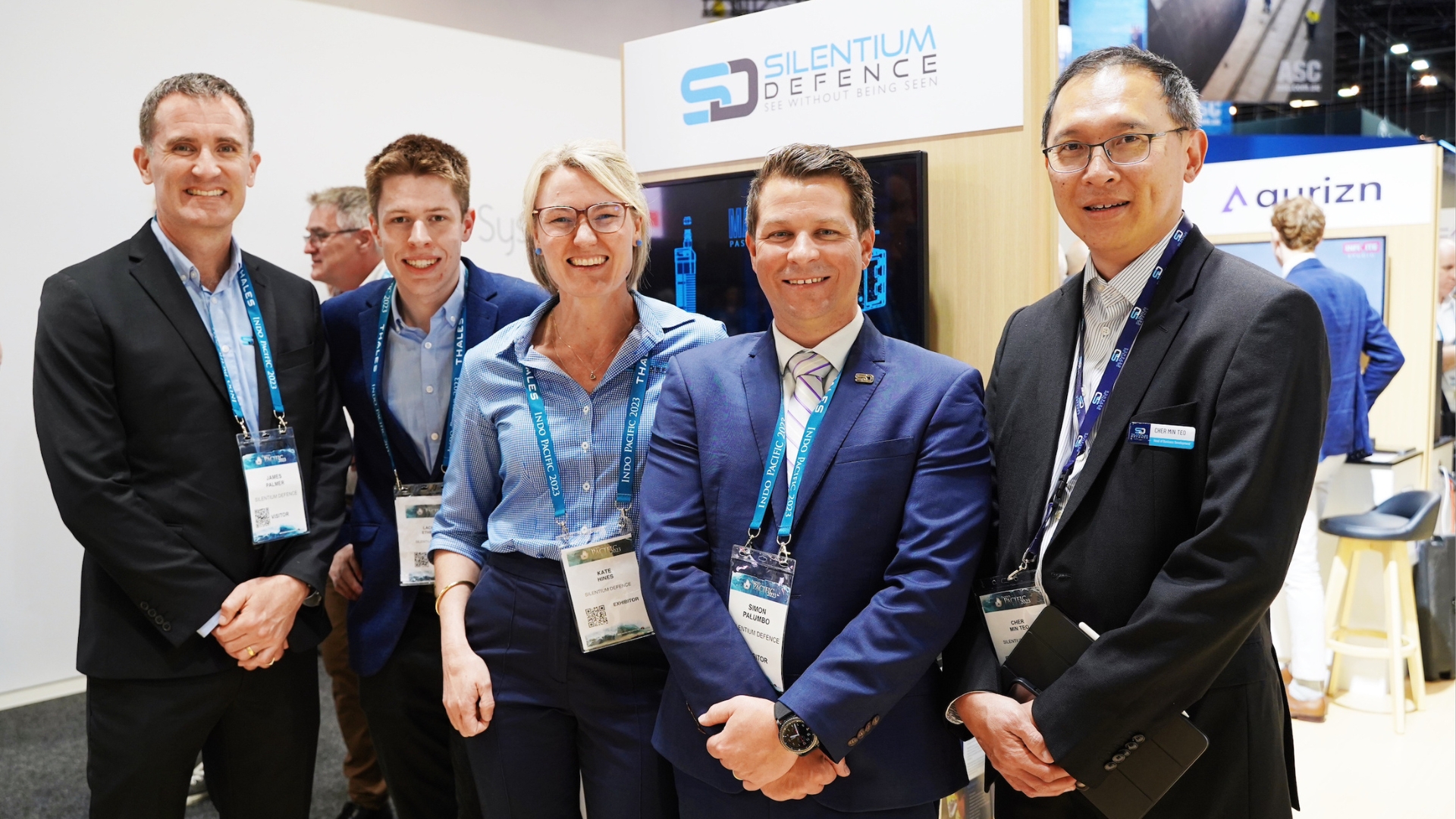 Silentium Defence team at Indo Pacific 2023